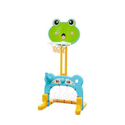 China Cartoon Adjustable Hot Sale Kids Indoor Game Basketball Stand For Baby Kids Adjustable Basketball Hoop Stand for sale