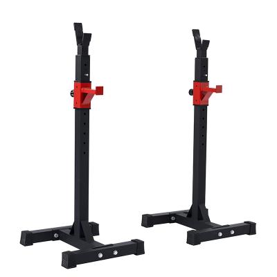 China Wholesale Safe And Stable Professional Multifunctional Adjustable Squat Commercial Fitness Barbell Waist Squat Rack for sale