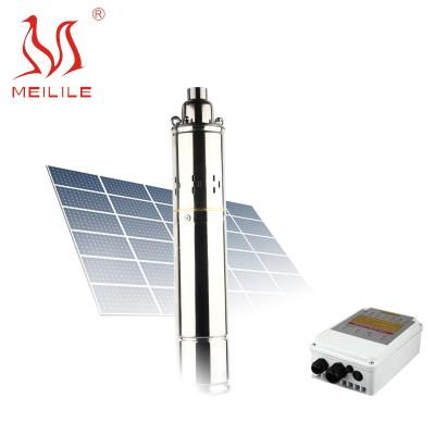 China Automotive Industry 4 Inch Gasoline Water Head Pump 48v Solar Submersible DC High Lift Solar Water Pump for sale