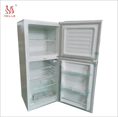 China COMPRESSOR Meilile DC 12V 24V Powered Home Use 150L Fridge Freezer BCD-158 for sale