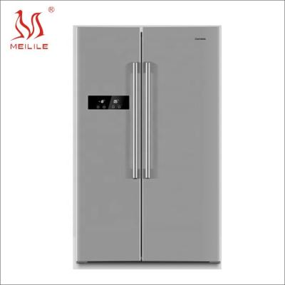 China MEILILE DC COMPRESSOR Meilile BCD-518 DC24V Fridge Freezer For Solar Power Use for sale