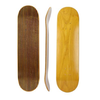 China Wholesale High Quality 7 Ply Flexible Maple Board Skateboard Skateboard Truck Wooden Decks for sale