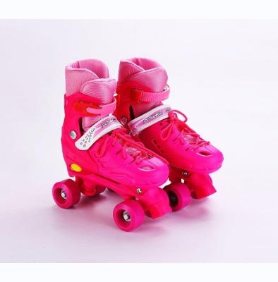 China General High Quality Classic Instant Roller Skates Safety Freestyle Blue Red-Pink Roller Skates for sale