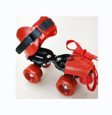 China Wholesale Popular Unisex Kids Steel Double Row Roller Skates Factory Steel Adjustable Skates for sale