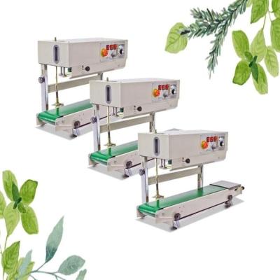 China food & Beverage Factory Semi Automatic Vertical Pouch Sealing Machine for sale