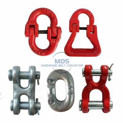 China ALLOY Hot Dip Galvanized Chain Link Connecting Repair Lap Link Chain Link for sale