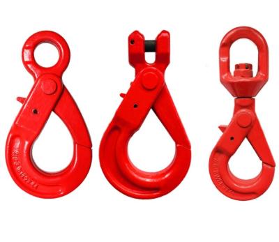 China Heavy Industry Self Locking Lifting Hook Self Lock Eye Hook for sale