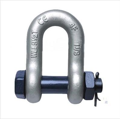 China Heavy Industry Galvanized G2150 D Bolt Shackle For Rigging Hardware for sale