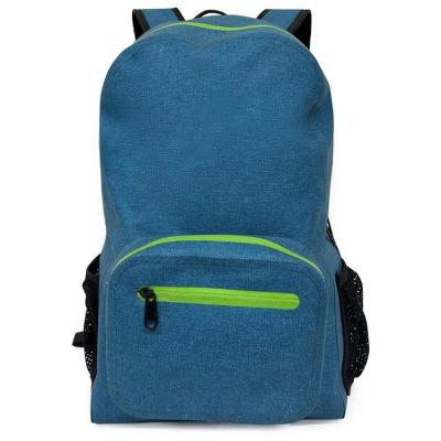 China OEM ODM waterproof light weight and durable waterproof bag backpack for outdoor water sports camping boating beach kayaking for sale