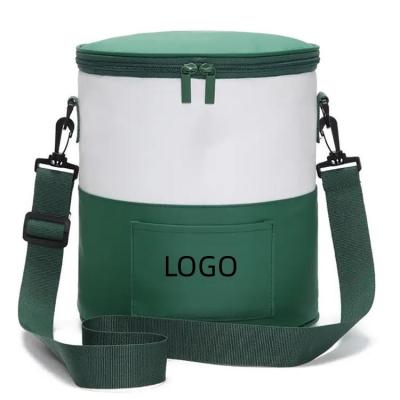 China Factory Fresh-keeping Picnic Insulation Package Custom Cylindrical Outdoor Waterproof Cooler Bag Cool-Keeping Ice Pack for sale