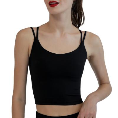 China Breathable Sports Bra Top Yoga Gym Women Fitness Running Vest Yoga Bras Sports U Type for sale