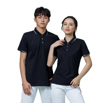 China Custom Anti-Wrinkle T Shirts For Men Women Cotton Polo Shirts With Custom Logo for sale