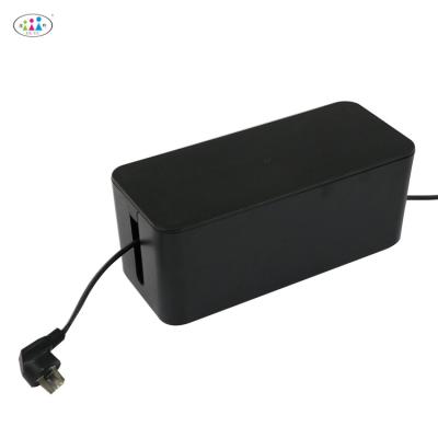 China Home Office Center Entertainment New Storage Box Plastic Wire Cable Cable Viable Storage Box for sale