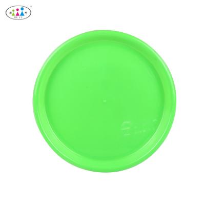 China Wholesale Sustainable Stylish Disposable Plastic Plates PP Round Plastic Dish Colorful Plastic Dish for sale