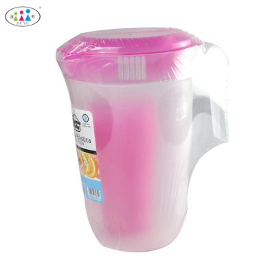 China Sustainable Hot Selling Cold Water Eco - Friendly Hard Plastic Jug With 4 Tumblers for sale