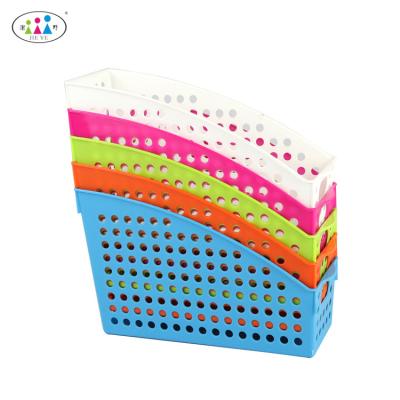 China New Style Viable Hot Sales Durable Plastic Rattan File Storage Baskett for sale