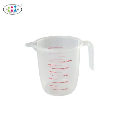 China Sustainable Attractive Design Set Measure Up Cups Plastic Measuring Cup for sale