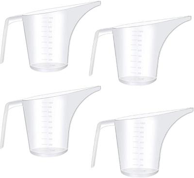 China Sustainable Funnel Pitcher (1000ml) Measuring , Easy Pour Measuring Cup With Funnel Spout for sale