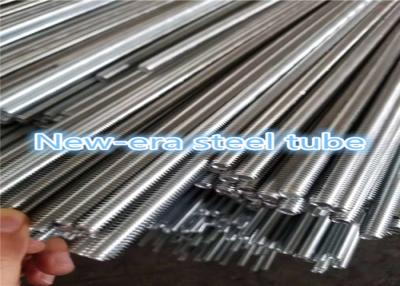 China Cubra con cinc la longitud de encargo roscada plateada de Rod With Bar Galvanized Din 975 de acero en venta