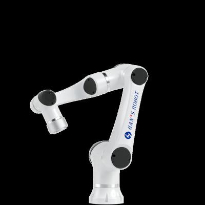 China Flexible rotation 6 axis Collaborative Robot Palletizing HANS E05 Payload 5KG work range 800mm for sale