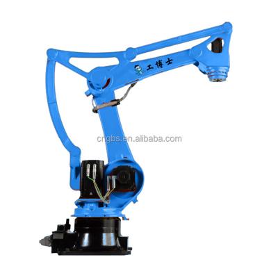 China Easy to Operate Low cost Palletizing robot GBS50-K2220 Chinese 4-Axies industrial robot work range 2220mm payload 50kg robot arm for Palletizing for sale