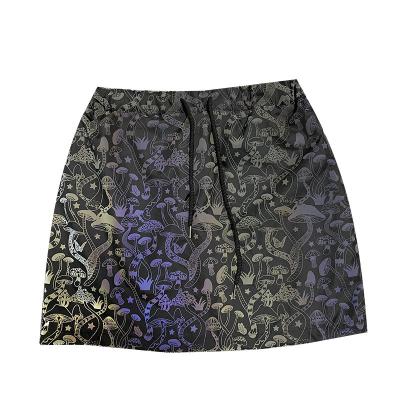 China New Breathable Unique Cloth Summer Tight Bag Hip Print Thoughtful Lady Mini Skirt for sale