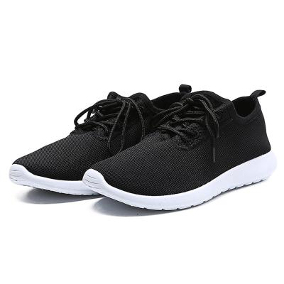 China Women Anti-Slippery Sneaker Running Shoes Fly-knit Trainers Sports Breathable Loafers Shoes Ladies for sale