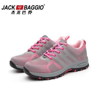 China Custom Breathable Toe Lightweight Lady Sports Safety Casual Women Running Safty Breathable Rise Steel Sneaker Cushioning for sale