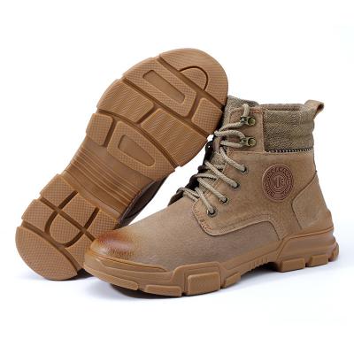 China Steel Toe Winter Men Safety Shoes Reject Steel Toe Work Boots Warm Hiking Safety Boots Anti-Puncture Running Shoes For Men for sale