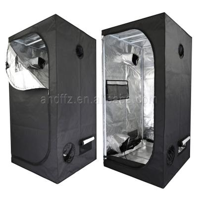 China Factory Supply Direct Greenhouses Easily Assembled Mylar Indoor Hydroponic Plant Grow Tent Kits for sale