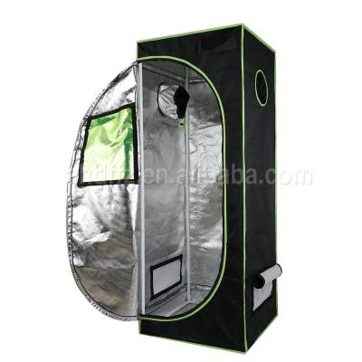 China 1680D Easily Assembled Extra-Thick Canvas Mylar Grow Box for sale