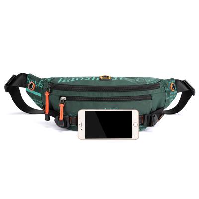 China Water Proof Nylon Waterproof Fashion Logo Belt Bag Waist Bag Waist Bag Unisex Custom Belt for sale