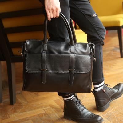 China Eco-Friendly Factory Outlet Accept Customized Logo Men Leather Handbag Daily Used Leather Laptop Bags Backpack Men for sale