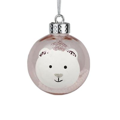 China Hand painted Christmas glass ball, Christmas tree decoration, for sale