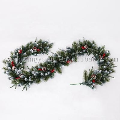 China New Chirstmas Decor Design Christmas Garland Rattan For Holiday Wedding Party Decoration Supplies Hang Ornament Craft Gifts for sale