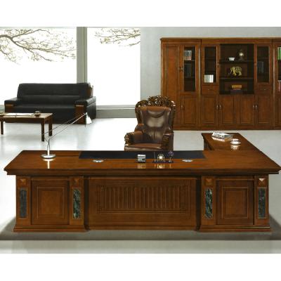 China The side cabinet can be changed executive desk to French Baroque style desk for sale