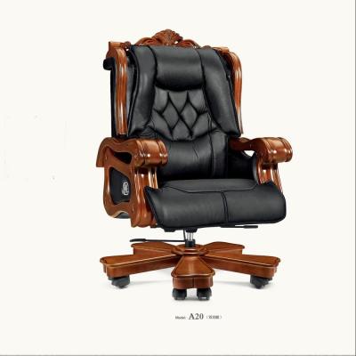 China Flat Black Office Chair Spare Parts Brown Lie Executive Seats Parts for sale