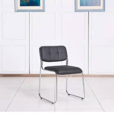 China Other Cheap Office Chair PU Leather Chair Forming Stackable Conference Chair for sale