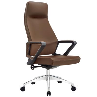 China The Wholesale (Size) High Grade Office Chair Modern Design Boss Chair Ergonomic Factory Adjustable Leather Chair In for sale