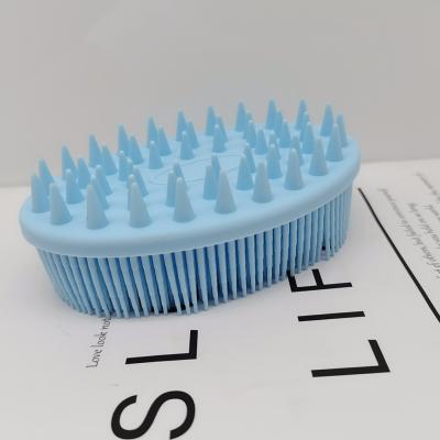 China Face Body Hair Wash Comb Shampoo Scalp Remover Silicone Cleaning Brush For Baby Multifunctional Cleaning Brush for sale