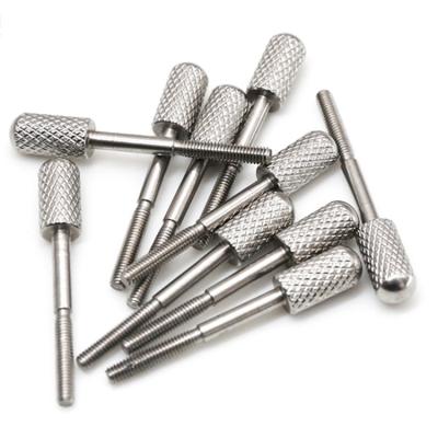 China OEM Aluminum Knurled Nut CNC Turning Parts Knurled Thumb Aluminum CNC Turning Service for sale