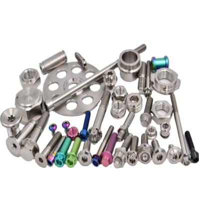 China OEM Aluminum Factory Customized Precision Cheap Anodized Polished CNC Titanium Turning Machining Parts for sale