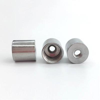 China Wholesale Steel Internal Thread M10*1 Transform M8 M6 M4 Round Coupling Widget Nuts For Lamp for sale