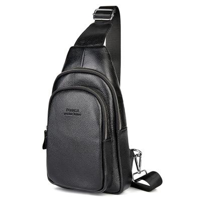 China New Amazon Anti-theft Success Messenger Crossbody Sling Bags Man Shoulder Bag Trunk Genuine Leather Bag For Men for sale