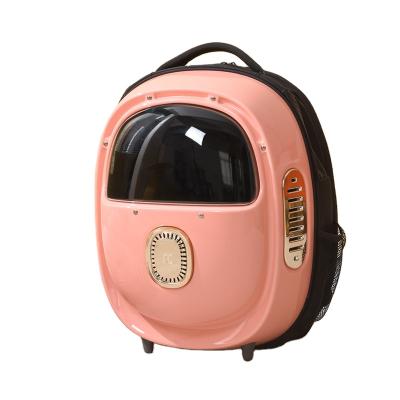 China Pakeway Sustainable Portable Cat Bag Travel Carriers Bubble Cat Pet Carrying Bag Soft Side for sale