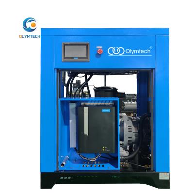 China High Efficiency 7.5kw 15kw 22kw 37kw 75kw 8bar 10bar 13bar Oil Free Electric Silent Screw Air Compressor with CE for Industrial for sale