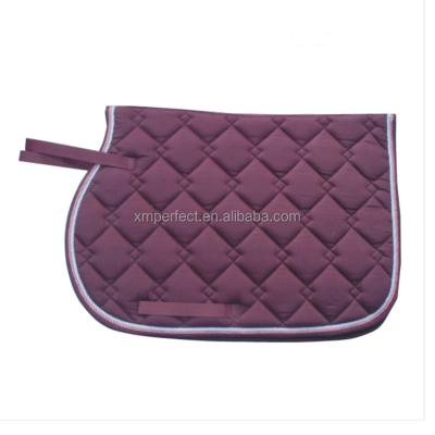 China Cotton Twill Wholesale Horse Equipment Saddle Blanket Custom Made Saddle Cloth for sale