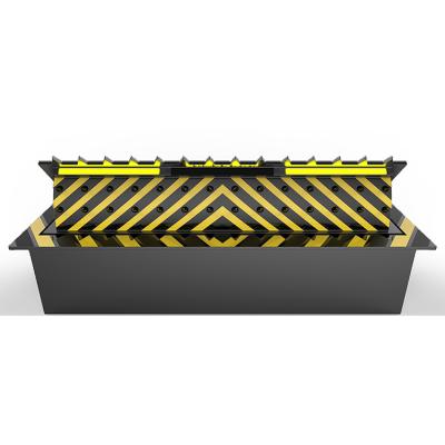 China 2mm Cold Rolled Steel Plate Hydraulic Road Blocker Automatic Hydraulic Barrier System for sale