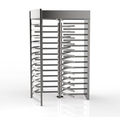 China 304 Full Height Stainless Steel Powder Coated Turnstile Door Glass Door Turnstile Drawing Sizes for sale