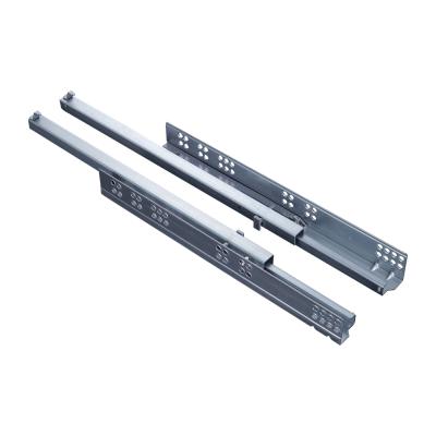 China Good Quality Chinese UP05 AOSITE Steel Soft Close Under Mount Side Mounted Half Runners Extension Drawer Slides for sale